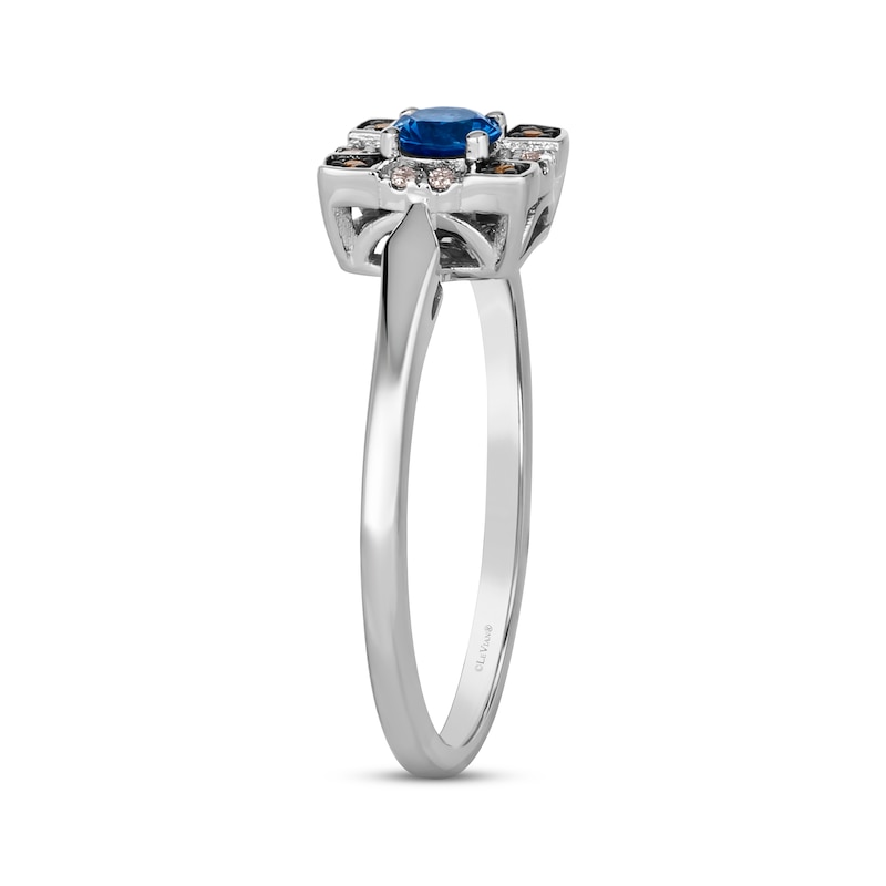 Main Image 2 of Le Vian Sapphire Ring 1/15 ct tw Diamonds 14K Vanilla Gold