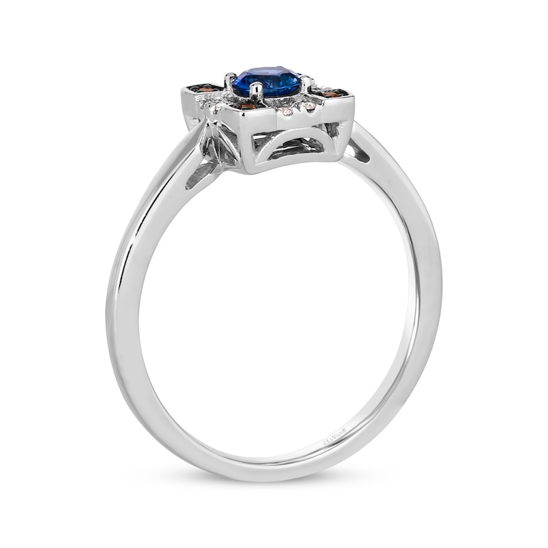 Main Image 3 of Le Vian Sapphire Ring 1/15 ct tw Diamonds 14K Vanilla Gold