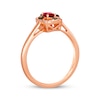 Thumbnail Image 3 of Le Vian Ruby Ring 1/10 ct tw Diamonds 14K Strawberry Gold