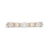 Thumbnail Image 3 of Neil Lane Artistry Marquise & Round-cut Lab-Grown Diamond Anniversary Band 1-1/2 ct tw 14K Yellow Gold