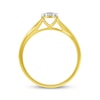 Thumbnail Image 3 of Diamond Circle Center Promise Ring 1/10 ct tw 10K Yellow Gold