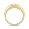 Thumbnail Image 2 of Men's Lab-Created Diamonds by KAY Wedding Ring 2 ct tw 14K Yellow Gold