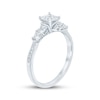 Thumbnail Image 2 of Now + Forever Princess-Cut Diamond Five-Stone Engagement Ring 1 ct tw 14K White Gold