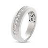 Thumbnail Image 2 of Men's THE LEO Ideal Cut Diamond Wedding Band 1/2 ct tw 14K White Gold