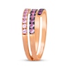 Thumbnail Image 2 of Le Vian Good Karma Pink Sapphire Ombré Coil Ring 14K Strawberry Gold®