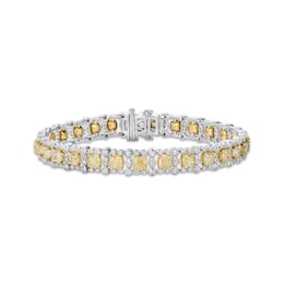 Le Vian Vault Yellow & White Diamond Bracelet 7-7/8 ct tw Platinum & 18K Yellow Gold 8.25&quot;