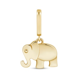 Charmed Memories Elephant Charm 10K Yellow Gold