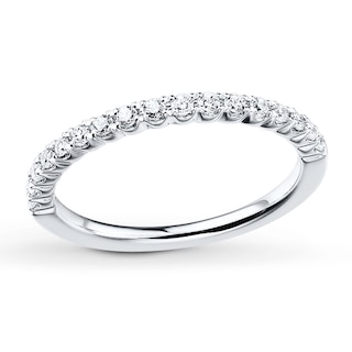 Diamond Wedding Band 1/4 ct tw Round-cut 14K White Gold | Kay