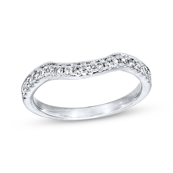 Radiant Reflections Wedding Ring 1/4 ct tw Diamonds 14K Gold
