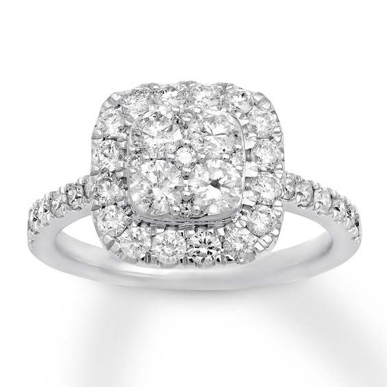 Fred Meyers Jewelers - 1 3/8 ct. Say I do Diamond Engagement Ring