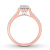 Thumbnail Image 1 of Diamond Engagement Ring 1/2 Carat tw 10K Two-Tone Gold