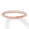 Thumbnail Image 1 of Diamond Wedding Band 1/5 ct tw 14K Rose Gold