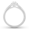 Thumbnail Image 2 of Diamond Engagement Ring 1/3 ct tw Round-cut 10K White Gold