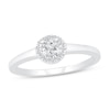 Thumbnail Image 1 of Round-cut Diamond Engagement Ring 1/4 ct tw 10K White Gold