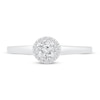 Thumbnail Image 2 of Round-cut Diamond Engagement Ring 1/4 ct tw 10K White Gold