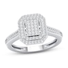 Thumbnail Image 1 of Diamond Engagement Ring 1/4 ct tw Round-cut 10K White Gold