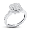 Thumbnail Image 4 of Diamond Engagement Ring 1/4 ct tw Round-cut 10K White Gold