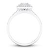 Thumbnail Image 2 of Diamond Engagement Ring 1/4 ct tw Round-cut 10K White Gold