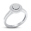 Thumbnail Image 4 of Diamond Engagement Ring 1/4 ct tw Round-cut 10K White Gold