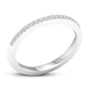 Thumbnail Image 4 of Diamond Wedding Band 1/10 ct tw Round-cut 10K White Gold