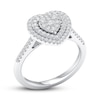 Thumbnail Image 3 of Diamond Engagement Ring 1/3 ct tw Round-cut 10K White Gold