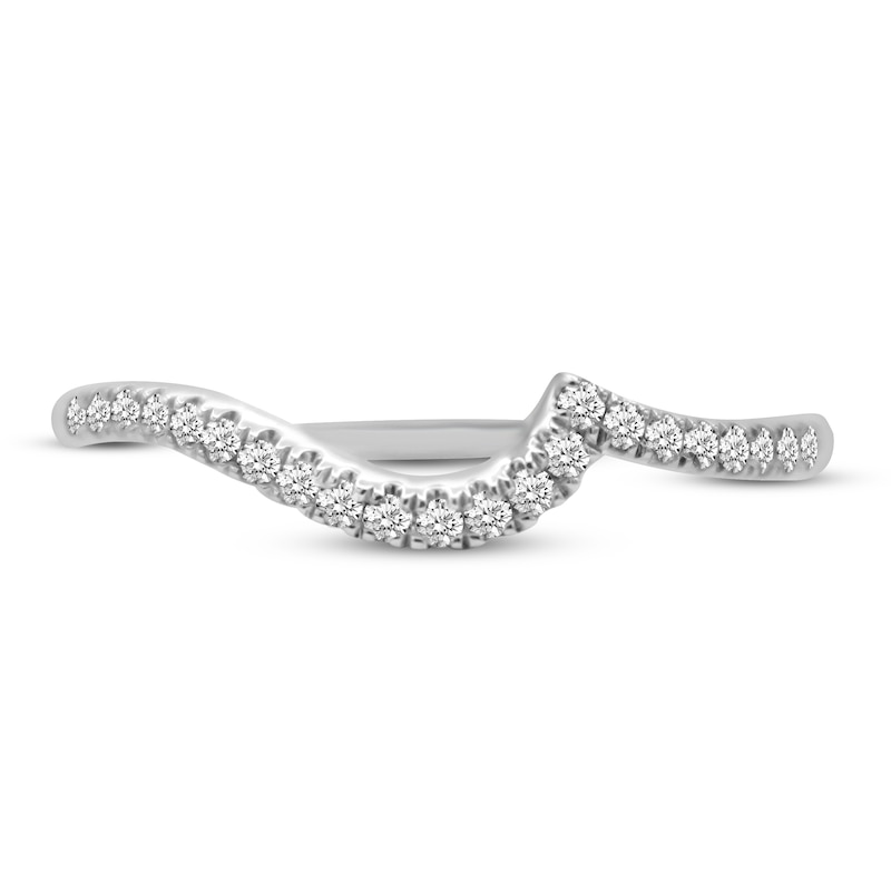 Diamond Wedding Band 1/8 ct tw Round-cut 14K White Gold | Kay