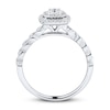 Thumbnail Image 2 of Diamond Engagement Ring 1/3 ct tw Round-cut 10K White Gold