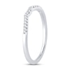 Thumbnail Image 1 of Diamond Wedding Band 1/15 ct tw Round-cut 14K White Gold