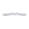 Thumbnail Image 2 of Diamond Wedding Band 1/15 ct tw Round-cut 14K White Gold