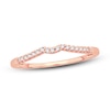 Thumbnail Image 1 of Diamond Wedding Band 1/15 ct tw Round-cut 14K Rose Gold