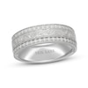 Thumbnail Image 1 of Neil Lane Men's Diamond Wedding Band 1/2 ct tw Round-Cut 14K White Gold