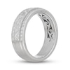 Thumbnail Image 2 of Neil Lane Men's Diamond Wedding Band 1/2 ct tw Round-Cut 14K White Gold