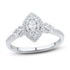 Thumbnail Image 1 of Now + Forever Diamond Engagement Ring 3/8 ct tw Marquise & Round-Cut 14K White Gold