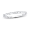 Thumbnail Image 1 of Diamond Wedding Band 1/10 ct tw Round-Cut 14K White Gold