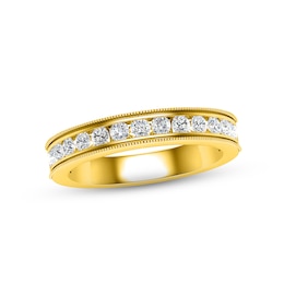 Now + Forever Diamond Wedding Band 1/4 ct tw Round-cut 14K Yellow Gold