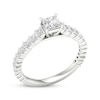 Thumbnail Image 2 of Princess-Cut Diamond Engagement Ring 1-1/3 ct tw 14K White Gold