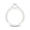 Thumbnail Image 4 of Princess-Cut Diamond Engagement Ring 1-1/3 ct tw 14K White Gold