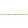 Thumbnail Image 2 of Solid Glitter Rope Chain Necklace 3.8mm 10K Yellow Gold 22&quot;