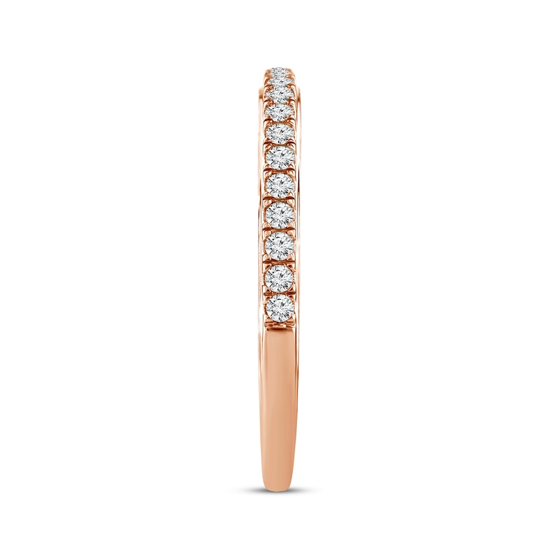 Main Image 2 of Diamond Wedding Band 1/5 ct tw 14K Rose Gold