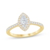 Thumbnail Image 1 of Marquise-Cut Diamond Engagement Ring 1/2 ct tw 14K Yellow Gold