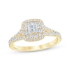 Thumbnail Image 1 of Princess-Cut Diamond Engagement Ring 1 ct tw 14K Yellow Gold