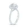 Thumbnail Image 2 of Now + Forever Oval-Cut Diamond Halo Engagement Ring 1-5/8 ct tw 14K White Gold