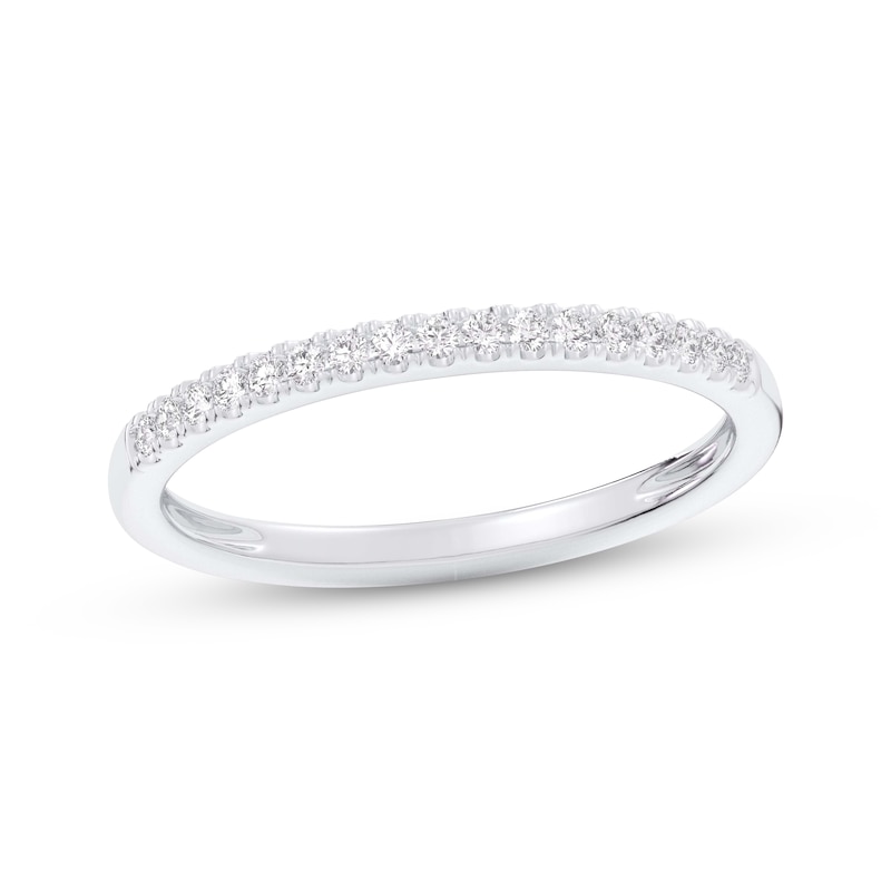 Diamond Wedding Band 1/10 ct tw 10K White Gold | Kay