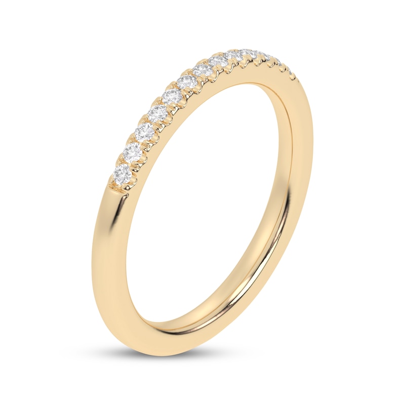 Main Image 2 of Diamond Wedding Band 1/10 ct tw 10K Yellow Gold