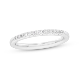 Diamond Wedding Band 1/10 ct tw 10K White Gold