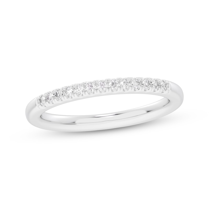 Main Image 1 of Diamond Wedding Band 1/10 ct tw 10K White Gold