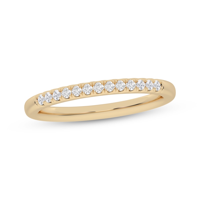 Main Image 1 of Diamond Wedding Band 1/10 ct tw 10K Yellow Gold