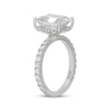 Thumbnail Image 1 of Neil Lane Artistry Emerald-Cut Lab-Grown Diamond Engagement Ring 5-5/8 ct tw 14K White Gold