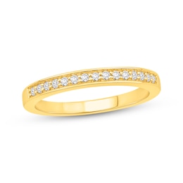 Diamond Wedding Ring 1/6 ct tw 10K Yellow Gold