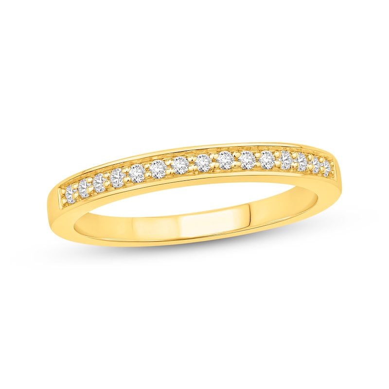 Diamond Wedding Ring 1/6 ct tw 10K Yellow Gold